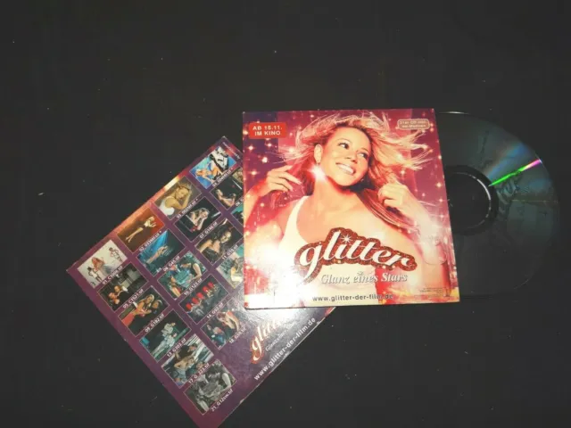 Mariah Carey GLITTER  tres rare dossier press kit cd-rom digital cinema