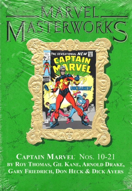 Marvel Masterworks Mmw Vol 82 "Captain Marvel Vol 2" Foil Variant Hc