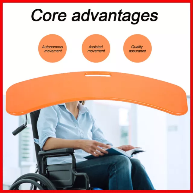 Curved Transfer Board For Wheelchair Users Reinforced Plastic Slide Board