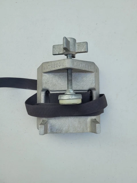 Matheson Welding Table Top Clamp Vice Bottle Tank Holder 5-1/4", 3-1/4", 6-1/4"