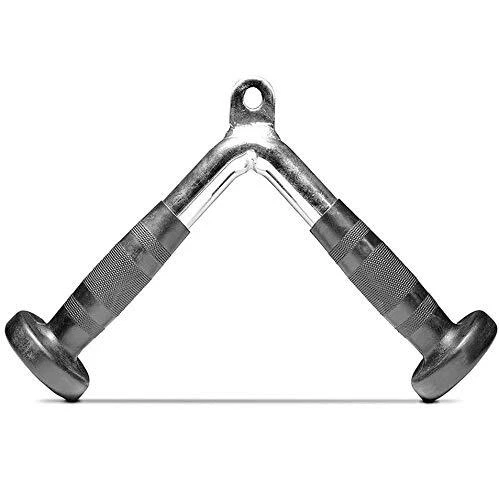 Home Gym Weightlifting Machine Attachments Tricep Press Push Down Bar V