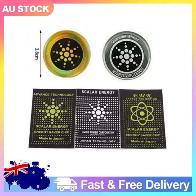 Anti-Radiation Protection Stickers EMF Protector Quantum Shield Fit For Phone