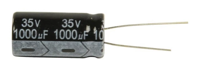 Condensateur électrochimique radial 1000uf-35 v 105°