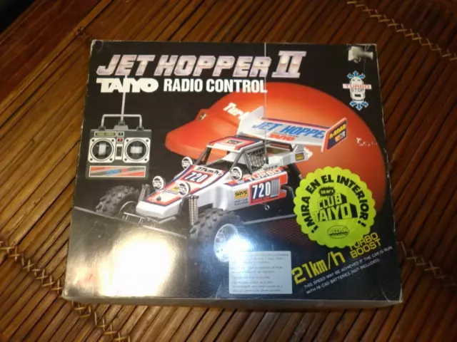 Taiyo RC Jet Hopper II Silver Remote Control Car Buggy Rare!!!