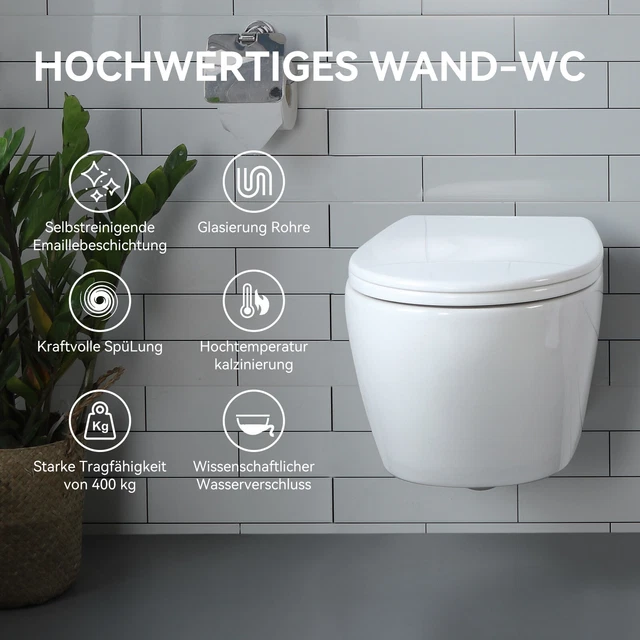 Hange Wc Spulrandlos