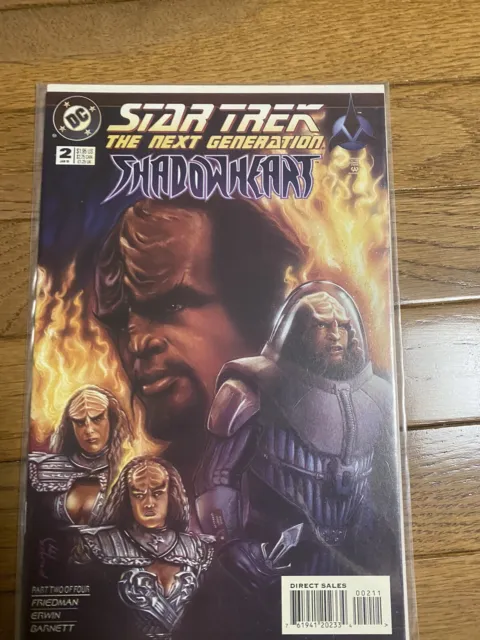Star Trek: The Next Generation - Shadowheart #2 (1995) DC Comics VG Comic Book