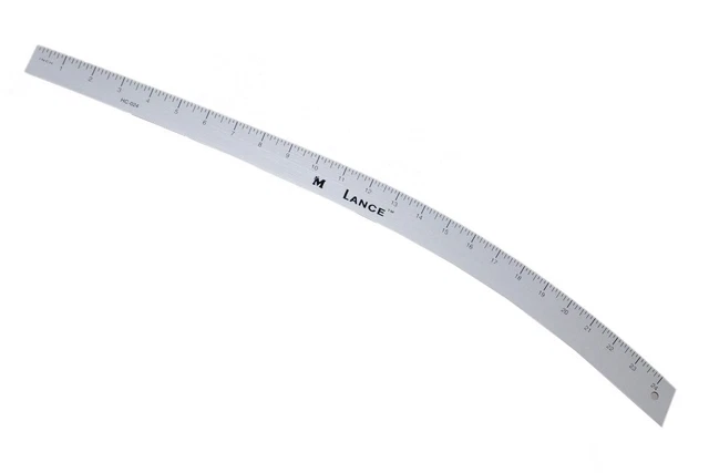 Lance HC-024, curva de cadera de aluminio 24", EXCELENTE para tu clase de fabricación de patrones Lance HC-024, curva de cadera de aluminio 24", EXCELENTE para tu clase de fabricación de patrones