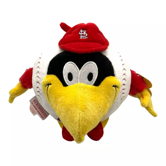 St.Louis Cardinals Mascot Fredbird Plush, Genuine Merchandise, Forever  Collectibles (13 inches tall)