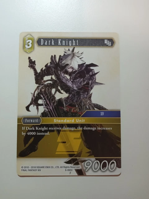 Dark Knight Final Fantasy Tcg Opus Vi Common 4 00 Picclick Au
