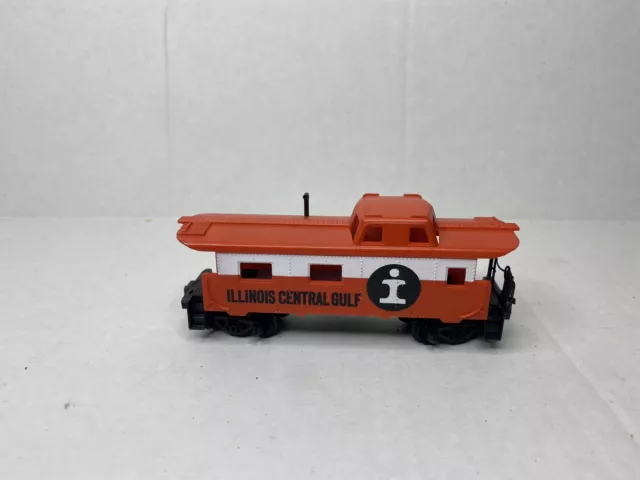 TYCO ILLINOIS CENTRAL GULF CABOOSE HO scale