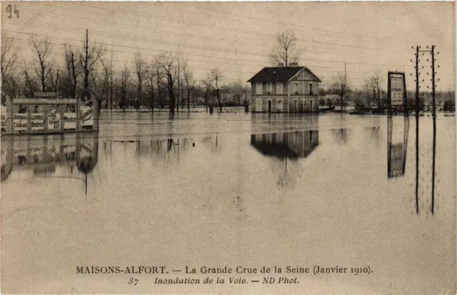 CPA Maison Alfort - La Grande Crue (275199)