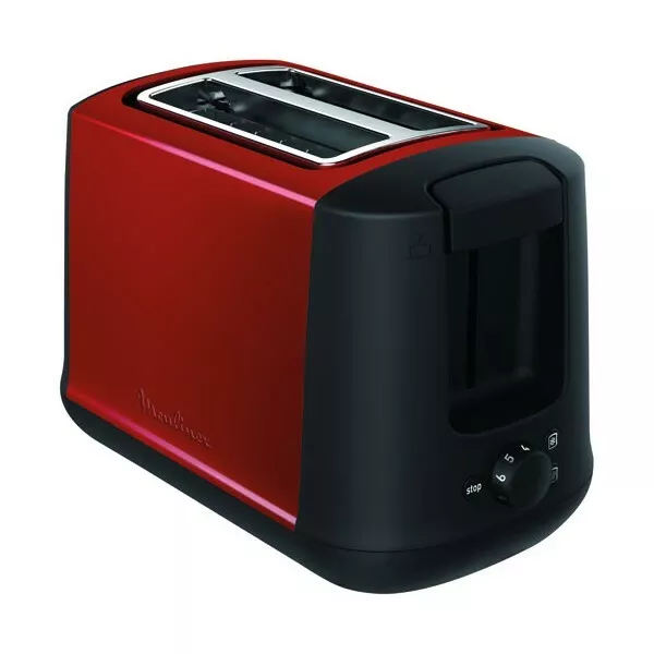 Grille-pain Toaster électrique 2 fentes 800W Noir - MOULINEX - LT1A19 