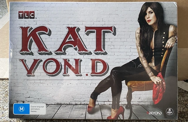 KAT VON D Collector's Set (DVD, 5 Discs) BRAND NEW TLC Rated M Region 4