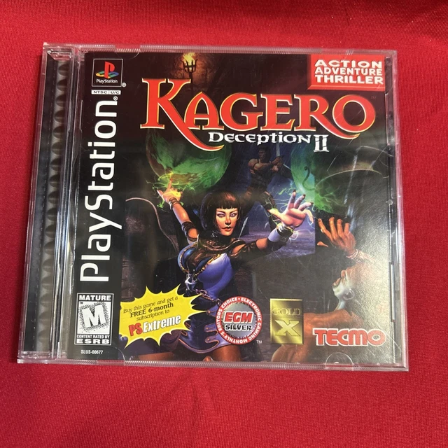 Kagero Kokumeikan Shinshou - PlayStation 1 (PS1) - NTSC-J Japon - Bon État