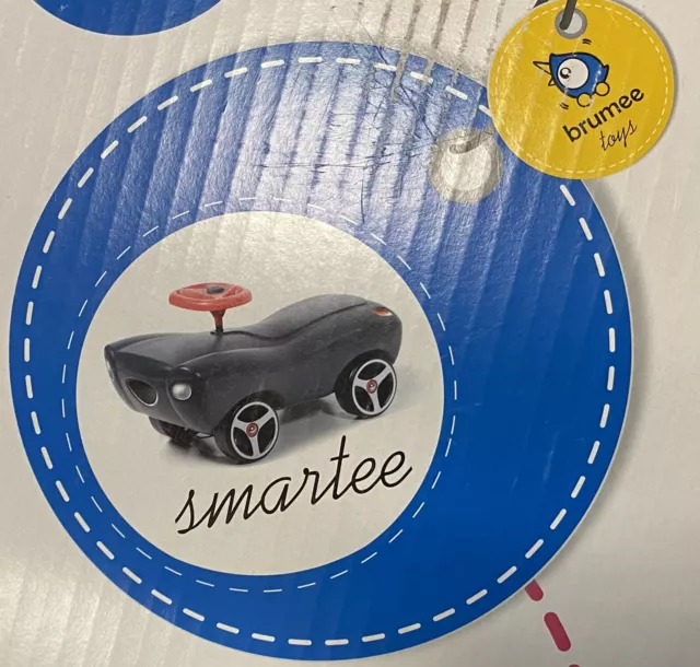 Brumee Smartee Rutscherauto Kinderauto Rutscher Auto ab 1 grau - NEU & OVP