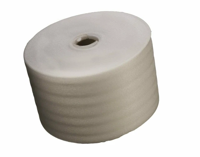 376' X 12" Foam Wrap 1/16" Thick Roll Perforated Every 12" Free Shipping