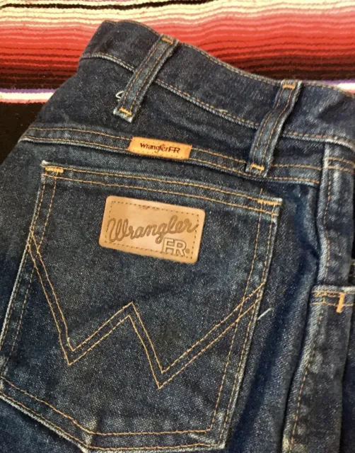 WRANGLER MENS 13MWZ cowboy cut original fit jean Flame Resistant Jeans ...