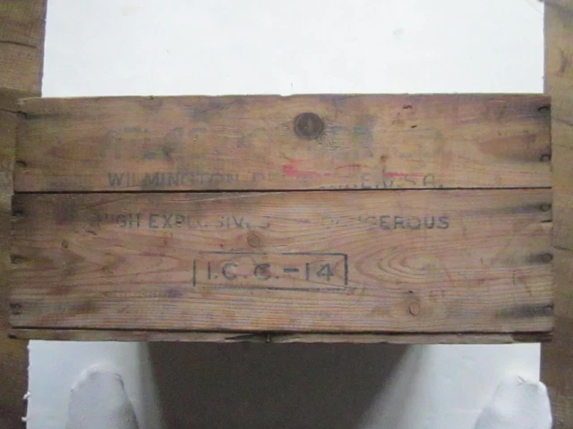 Vintage Atlas Powder Co Explosives BoX 3