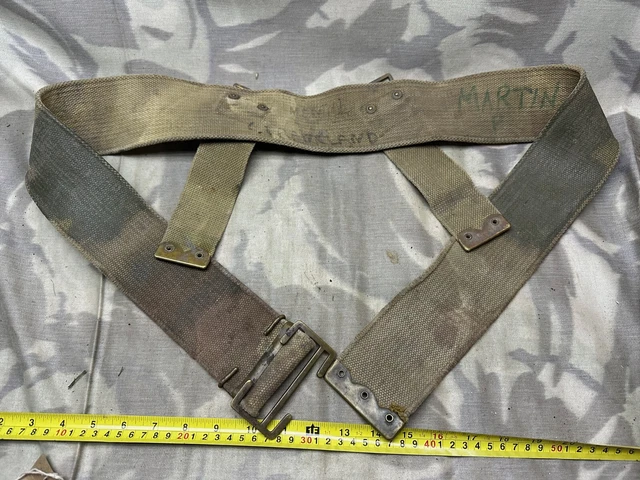ORIGINAL WW1 BRITISH Army 08 Pattern Webbing Belt 48
