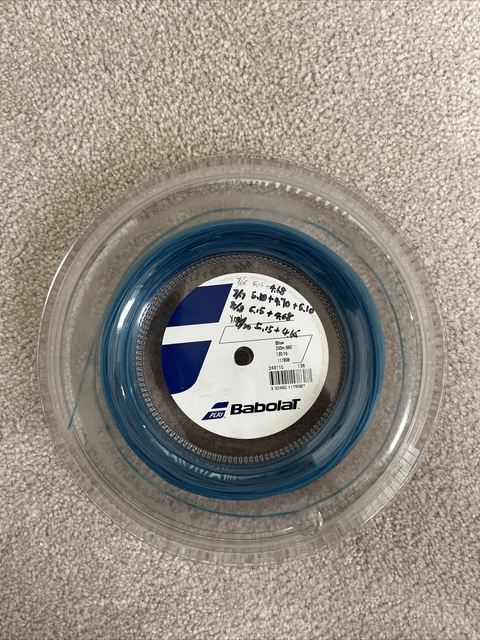 Babolat Xcel 16 Gauge 1.30mm Tennis String Blue One Set 40 ft