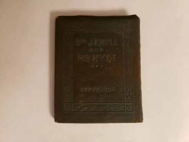 Antique Vintage Dr. Jekyll & Mr. Hyde R.l. Stevenson Little Leather Library Book