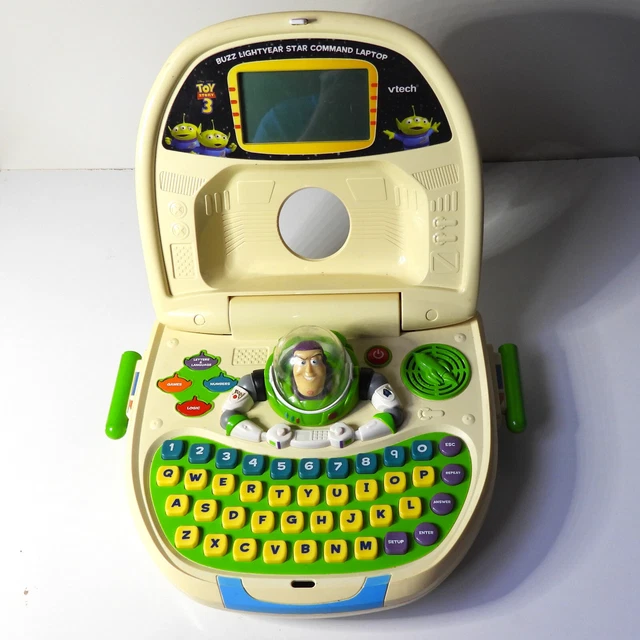 VTECH TOY STORY 3 Buzz Lightyear STAR COMMAND Laptop Toy - Countless ...