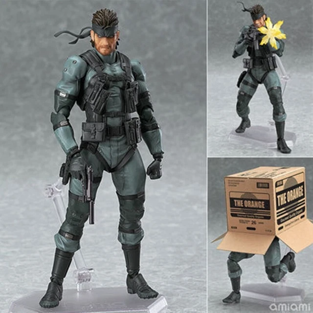 Figurine Snake Metal Gear Solid Boîte figure jeu vidéo PS4 PS5 personnage modèle