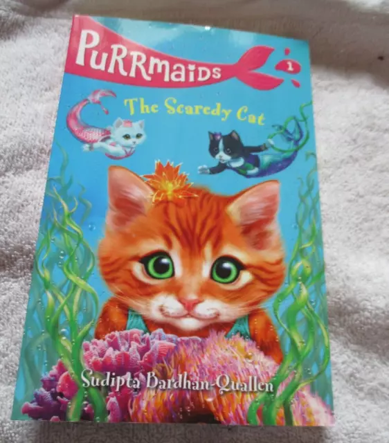 The Scaredy Cat (Purrmaids Book) - by Sudipta Bardhan-Quallen (Paperback)  (Hardcover)