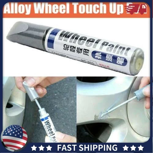 Brush Curbing Scratch Maker Tool Alloy Wheel Touch Up Pen Repair Paint wsMCIU
