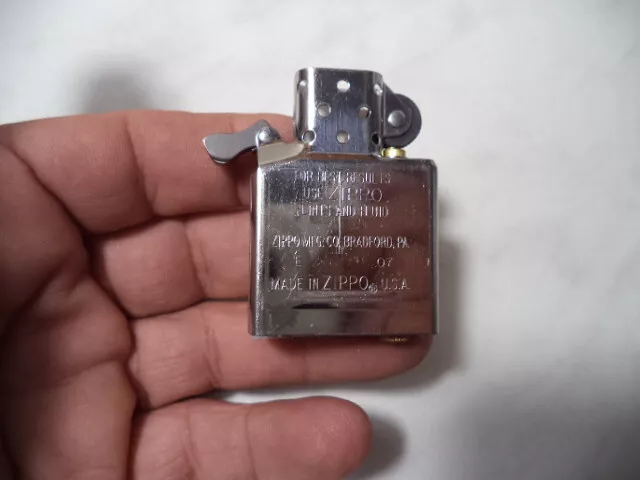 Zippo Accendino Inserto Originale A Benzina Per Modello Standard Nuovi 2007