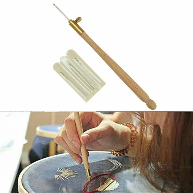 High Quality Crochet Hook Embroidery Tools for Glitter Bead Crafting Kit