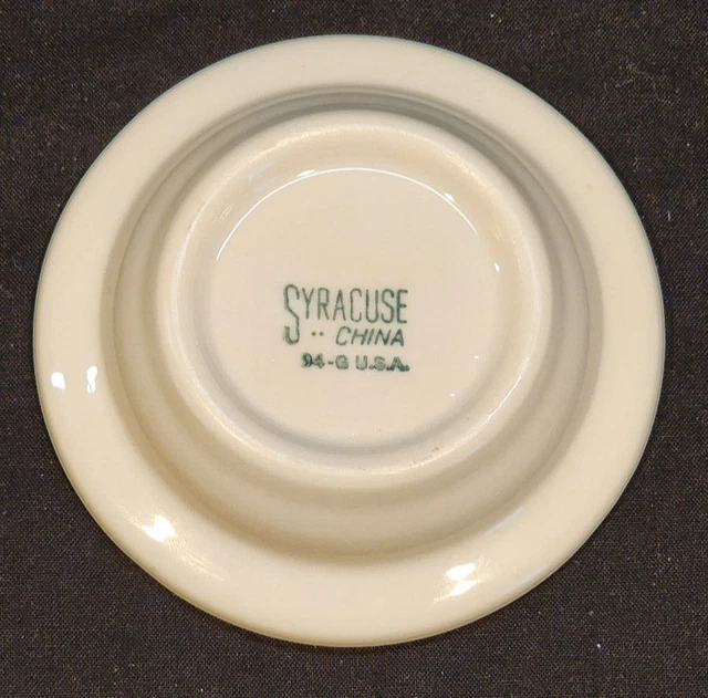 CHESSIE Cat 4" ASHTRAY Chesapeake Ohio C&O Railroad Syracuse China Vintage Train 2