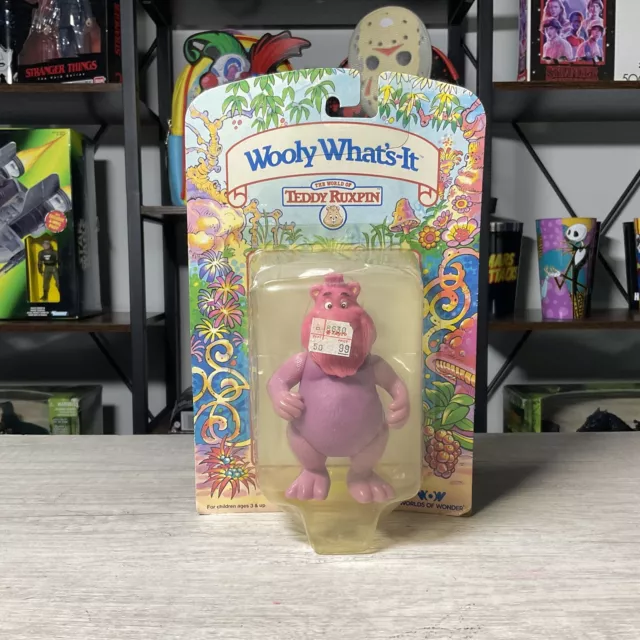 New Vintage 1986 Worlds of Wonder - Wooly What’s It - Teddy Ruxpin Figure