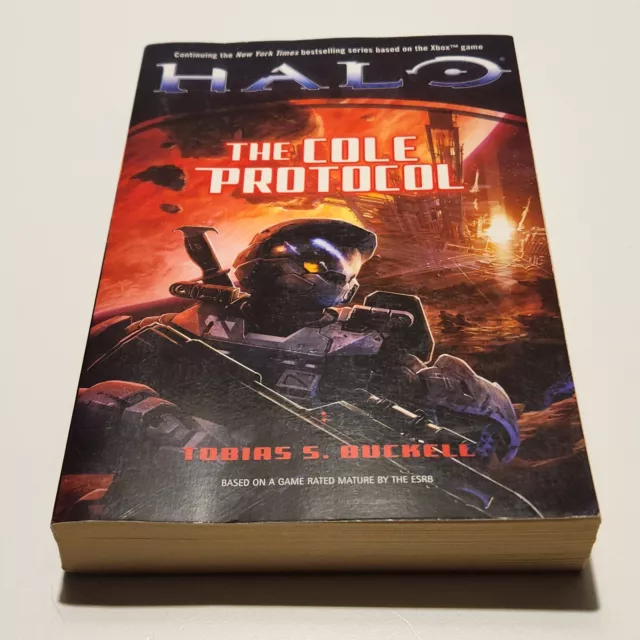 Halo - The Cole Protocol by Tobias Buckell (PB 2008) 1st Ed VGC Xbox Bungie