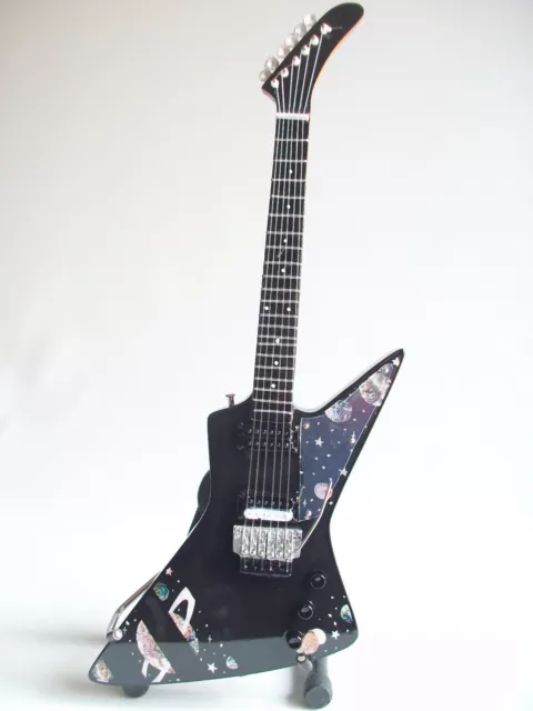 Guitare miniature Explorer Dommenget EX90 Galaxy – Scorpions – Matthias Jabs