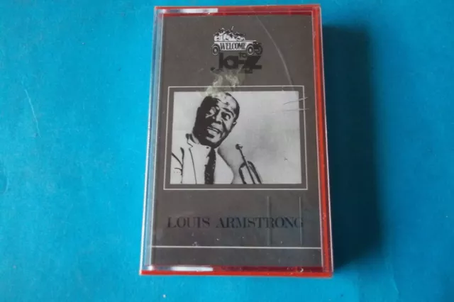 Louis Armstrong Serie" Welcome To Jazz" Mc K7 Tape Wjk 001 Sealed Rara