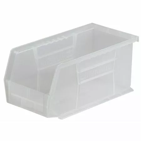 Akro-Mils 30230Sclar Hang & Stack Storage Bin, Clear, Plastic, 10 7/8 In L X 5