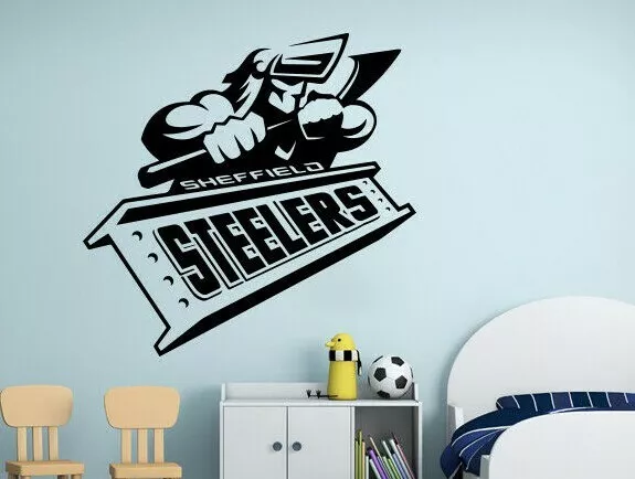 Sheffield Steelers Ice Hockey Wall Sticker