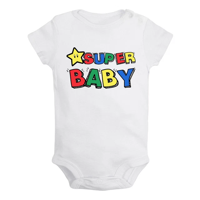 Body Super Baby 1° 2° design neonato bambine bambino pumper tuta neonato