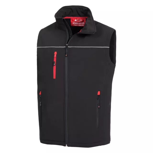 NITRAS Motion TEX Arbeitsweste Softshellweste Sport Weste Softshell vers. Farben 2