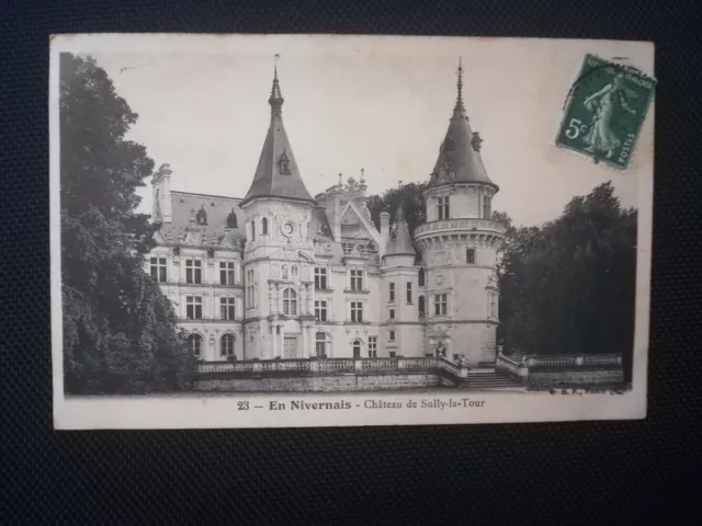 CPA 58 in Nivernais - Château de Sully-la-Tour