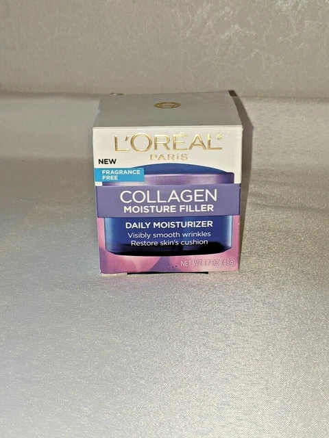 Loreal Paris Collagen Moisture Filler Visibly Smooths Wrinkles 17 oz.