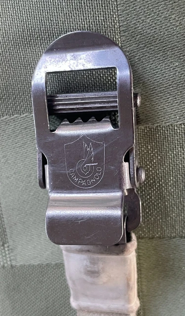 Pédales De Vélo De Route Campagnolo Triomphe Aero Avec Sangles - 9/16" | Pédales Plates Rétro En état Propre