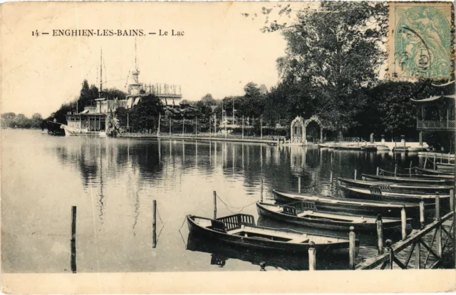 CPA Enghien les Bains Le Lac FRANCE (1308274)