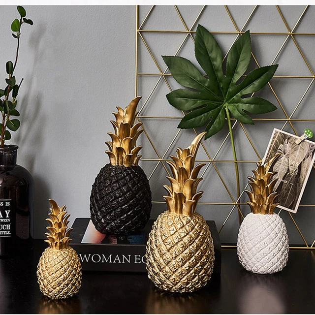 Fake Pineapple Jungle Table Centerpiece Home Décor Work Desk Decor Statuette 4