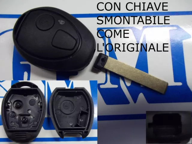 Clé Cover Coquille Coque Télécommande Land Rover 75 avec Clé Interchangeable