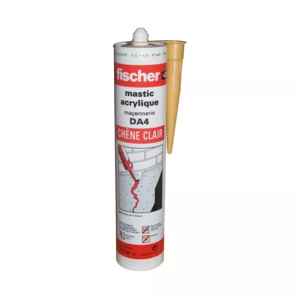 Mastic Acrylique Da Blanc 310Ml - Fischer Fixation 