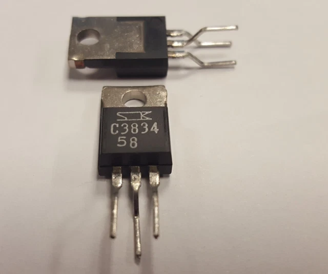 2SC3834 ORIGINAL SANKEN Transistor TO-220 C3834 (Lot De 25) EUR 65,76 ...