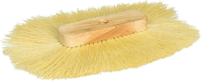 11934 Panda Paw I Single Stippling Texture White Tampico Brush 14 In. X 9.2 In.