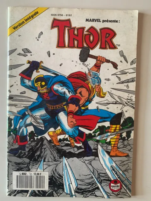Marvel Presente Thor Semic N°12 1990